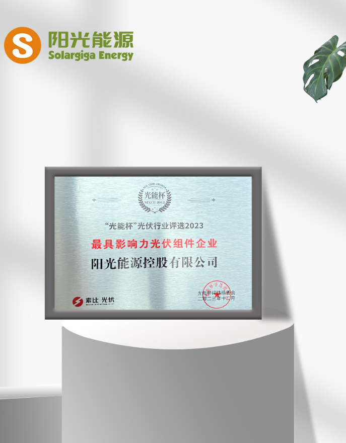 pg电子游戏荣获2023最具影响力光伏组件企业大奖